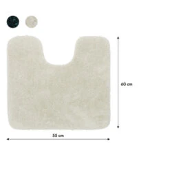 Sealskin Toiletmat Angora 55x60cm Off-white 10 Sealskin Toiletmat Angora 55x60cm Off-white -Badkamer Verkoop 123 2594