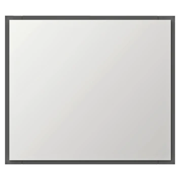 Tiger S-line Frame Spiegel 80x70 Cm Mat Zwart 4 Tiger S-line Frame Spiegel 80x70 Cm Mat Zwart - Afbeelding 2