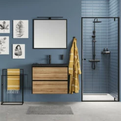 Tiger S-line Frame Spiegel 60x70 Cm Mat Zwart 9 Tiger S-line Frame Spiegel 60x70 Cm Mat Zwart -Badkamer Verkoop 123 2697