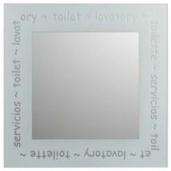 Plieger Spiegel Zilver 40x40 Cm