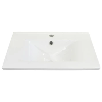 Differnz Wastafel Style Wit 90x45x15 Cm 3 Differnz Wastafel Style Wit 90x45x15 Cm