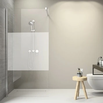 Sealskin Inloopdouche Code A3 80x197 Cm Met Gesatineerde Band 3 Sealskin Inloopdouche Code A3 80x197 Cm Met Gesatineerde Band