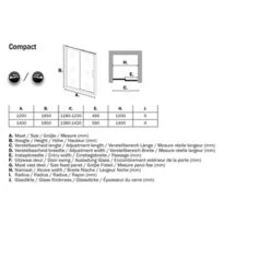 Sealskin Schuifdeur Voor Nis Compact 140x195 Cm Chroom 15 Sealskin Schuifdeur Voor Nis Compact 140x195 Cm Chroom -Badkamer Verkoop 123 2801