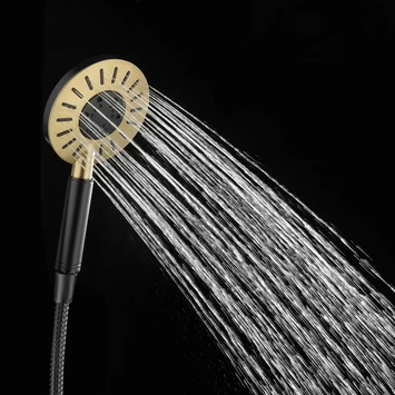 Tiger Handdouche Akcent Zwart Messing 5 Tiger Handdouche Akcent Zwart Messing - Afbeelding 3