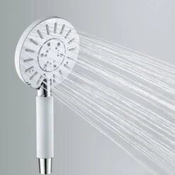 Tiger Handdouche Akcent Chroom Wit -Badkamer Verkoop 123 2965