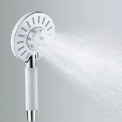 Tiger Handdouche Akcent Chroom Wit -Badkamer Verkoop 123 2966