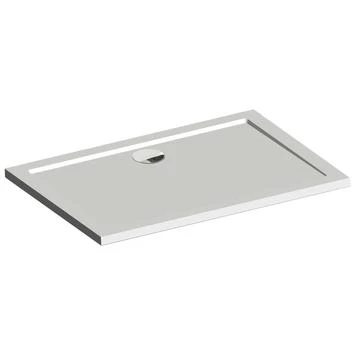 Sealskin Douchebak Fusion Rechthoek Inbouw 120x80x4 Cm Wit 3 Sealskin Douchebak Fusion Rechthoek Inbouw 120x80x4 Cm Wit