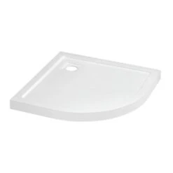 Tiger Basic Douchebak Kwartrond Wit 100x100 Cm