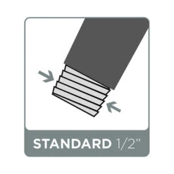 Tiger Splash Wandhouder Konisch Draaibaar Chroom -Badkamer Verkoop 123 3151