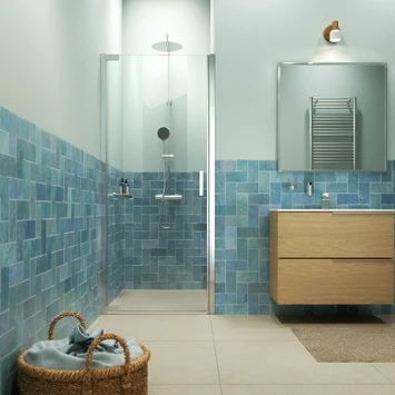 Sealskin Inc. Draaideur In Nis 100x200 Cm, 8 Mm Helder Veiligheidsglas Met Antikalklaag Zilver Hoogglans 3 Sealskin Inc. Draaideur In Nis 100x200 Cm, 8 Mm Helder Veiligheidsglas Met Antikalklaag Zilver Hoogglans