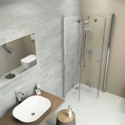 Sealskin Douchecabine Met Vouwdeur Code Hoekinstap 90x197 Cm