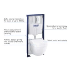 Grohe Wc-pack Solido 5 In 1 10 Grohe Wc-pack Solido 5 In 1 -Badkamer Verkoop 123 330