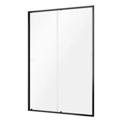 SEALSKIN Schuifdeur Voor Nis Contour Zwart 120x200cm -Badkamer Verkoop 123 3353