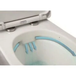 Lafiness Staand Toilet Zonder Spoelrand Wit 7 Lafiness Staand Toilet Zonder Spoelrand Wit -Badkamer Verkoop 123 340