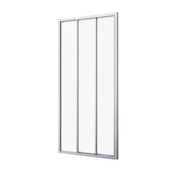 Sealskin Hooked Driedelige Schuifdeur 100x200 Cm, 6 Mm Helder Veiligheidsglas Met Antikalklaag Zilver Hoogglans 13 Sealskin Hooked Driedelige Schuifdeur 100x200 Cm, 6 Mm Helder Veiligheidsglas Met Antikalklaag Zilver Hoogglans -Badkamer Verkoop 123 3439