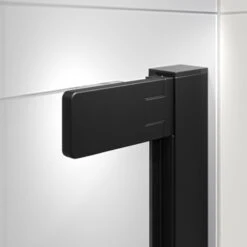 Sealskin Inc. Tweedelige Hoekinstap 100x100x200 Cm, 8 Mm Helder Veiligheidsglas Met Antikalklaag Mat Zwart 9 Sealskin Inc. Tweedelige Hoekinstap 100x100x200 Cm, 8 Mm Helder Veiligheidsglas Met Antikalklaag Mat Zwart -Badkamer Verkoop 123 3522