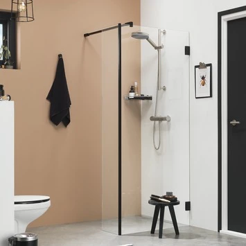 Sealskin Inloopdouche I AM A1 98x30x200 Cm Zwart 3 Sealskin Inloopdouche I AM A1 98x30x200 Cm Zwart