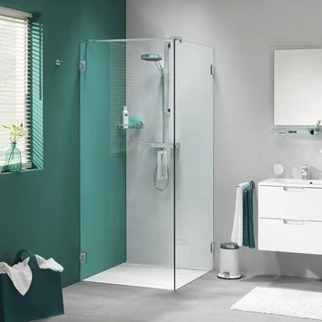 Sealskin Douchewand Voor Swingdeur I AM 200x100 Cm Chroom 3 Sealskin Douchewand Voor Swingdeur I AM 200x100 Cm Chroom