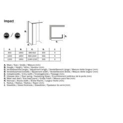 Sealskin Inloopdouche Impact A1 100x195x30 Cm Chroom 5 Sealskin Inloopdouche Impact A1 100x195x30 Cm Chroom -Badkamer Verkoop 123 3602