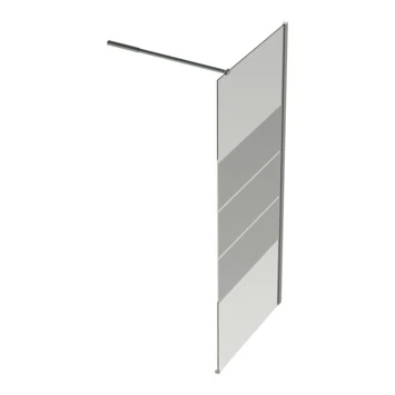 Van Marcke Micha Vaste Douchewand Met Muurprofiel 8mm Easy-clean 120x200 3 Van Marcke Micha Vaste Douchewand Met Muurprofiel 8mm Easy-clean 120x200