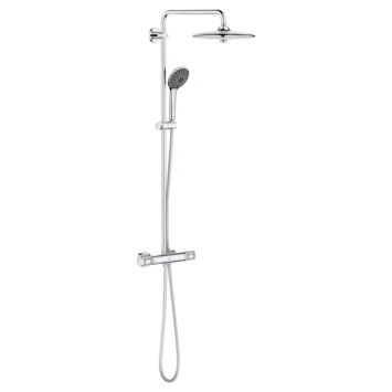 Grohe Douchesysteem Vitalio Joy 260 Cooltouch Met Thermostaatkraan Quickfix Chroom 3 Grohe Douchesysteem Vitalio Joy 260 Cooltouch Met Thermostaatkraan Quickfix Chroom