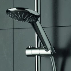 Grohe Regendouche Vitalio Joy Ø18 Cm Met Thermostatische Douchekraan 13 Grohe Regendouche Vitalio Joy Ø18 Cm Met Thermostatische Douchekraan -Badkamer Verkoop 123 3753