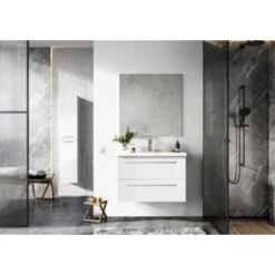 Atlantic Badmeubelset Sienna 80cm Wit 9 Atlantic Badmeubelset Sienna 80cm Wit -Badkamer Verkoop 123 377