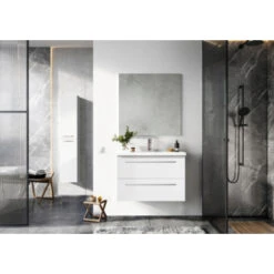 Atlantic Badmeubelset Sienna 80cm Wit 11 Atlantic Badmeubelset Sienna 80cm Wit -Badkamer Verkoop 123 379