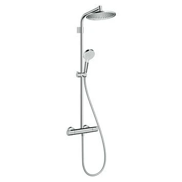 Hansgrohe Regendoucheset Met Thermostatische Douchekraan Crometta S240 Varia 3 Hansgrohe Regendoucheset Met Thermostatische Douchekraan Crometta S240 Varia