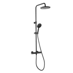 Tiger Regendoucheset Akcent Met Thermostatisch Kraan Zwart -Badkamer Verkoop 123 3894