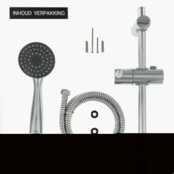 Tiger Splash Doucheset Murcia Waterbesparend Chroom -Badkamer Verkoop 123 3942