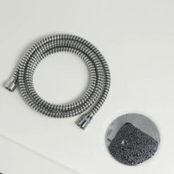 Tiger Splash Eco Doucheslang Handdouche Stretchflex Chroom 2m -Badkamer Verkoop 123 4000