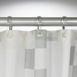 Sealskin Douchegordijn Pixel Textiel Zwart 200x180 Cm 8 Sealskin Douchegordijn Pixel Textiel Zwart 200x180 Cm -Badkamer Verkoop 123 4027