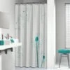 Sealskin Douchegordijn Vento Aqua 180x200 Cm -Badkamer Verkoop 123 4046