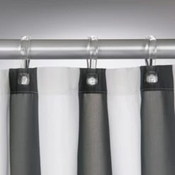 Sealskin Douchegordijn Linje Grijs 200x180 Cm 8 Sealskin Douchegordijn Linje Grijs 200x180 Cm -Badkamer Verkoop 123 4077