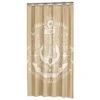 Sealskin Douchegordijn Anchor Polyester 180x200 Cm Zand -Badkamer Verkoop 123 4086