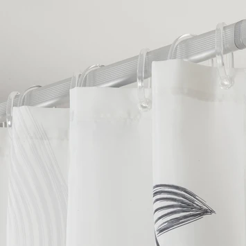 Sealskin Douchegordijn Birds 180x200cm Zwart/wit 5 Sealskin Douchegordijn Birds 180x200cm Zwart/wit - Afbeelding 3