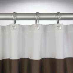 Sealskin Douchegordijn Urban Textiel Bruin/Beige 200x180 Cm -Badkamer Verkoop 123 4104