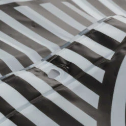 Sealskin Douchegordijn Brave 180x200cm Zwart/wit 19 Sealskin Douchegordijn Brave 180x200cm Zwart/wit -Badkamer Verkoop 123 4121