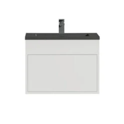 Tiger Helsinki Badkamermeubel 60 Cm Hoogglans Wit Met Wastafel Polybeton Zwart 6 Tiger Helsinki Badkamermeubel 60 Cm Hoogglans Wit Met Wastafel Polybeton Zwart -Badkamer Verkoop 123 419