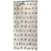 Sealskin Douchegordijn Duckling Geel PVC 200x180 Cm 2 Sealskin Douchegordijn Duckling Geel PVC 200x180 Cm -Badkamer Verkoop 123 4201