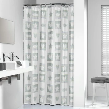 Sealskin Douchegordijn Chalk Grijs 180x200 Cm 4 Sealskin Douchegordijn Chalk Grijs 180x200 Cm - Afbeelding 2