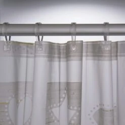 Sealskin Douchegordijn Chalk Grijs 180x200 Cm 8 Sealskin Douchegordijn Chalk Grijs 180x200 Cm -Badkamer Verkoop 123 4207