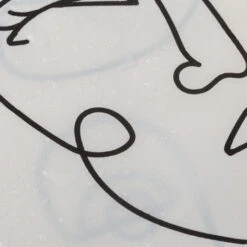 Sealskin Douchegordijn Mind 180x200cm Zwart/wit 15 Sealskin Douchegordijn Mind 180x200cm Zwart/wit -Badkamer Verkoop 123 4218