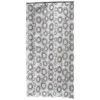 Sealskin Douchegordijn Circolo Grijs 180x200 Cm -Badkamer Verkoop 123 4233