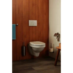 Haceka Toiletrolhouder Kosmos Tec Met Klep RVS -Badkamer Verkoop 123 4366