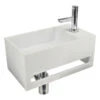 Atlantic Fonteinset Virginia Wit 35.6x20.3x15.9 Cm -Badkamer Verkoop 123 4402