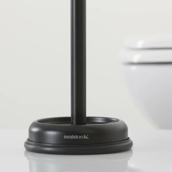 Sealskin Acero Reserverolhouder Zwart 5 Sealskin Acero Reserverolhouder Zwart - Afbeelding 3