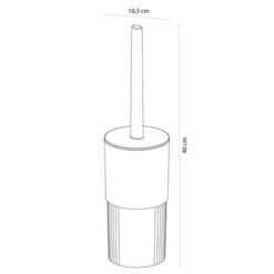 Sealskin Toiletborstelhouder Brave Staand Zwart 29 Sealskin Toiletborstelhouder Brave Staand Zwart -Badkamer Verkoop 123 4506