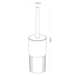 Sealskin Toiletborstelhouder Brave Staand Zwart 33 Sealskin Toiletborstelhouder Brave Staand Zwart -Badkamer Verkoop 123 4510